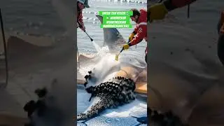 Unique Fish Rescue 🌊🐠 #FishRescue #SaveTheOcean #MarineLifeMatters