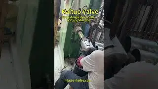 Kaituo Valve fire extinguisher bottle body production#fireextinguisher #valve #manufacturing #ningbo