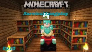 Lets Build a Cozy Farming Town - 1 Hour Minecraft Survival Longplay Ep 13 (No Commentary)