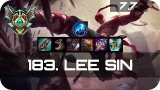 Master Lee Sin Jungle vs Lee Sin Season 7 s7 Patch 7.7 2017 Gameplay Guide Build Normals