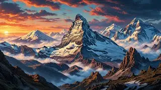 10 Legendary Mountains Reimagined as Powerful Oil Paintings | #music #lovesong #relaxing