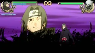 Naruto Ultimate Ninja Impact   Secret Technique   Itachi Amaterasu