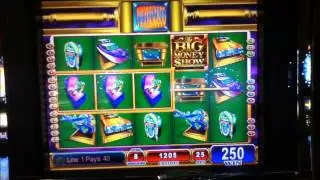 BIG MONEY SHOW Penny Video Slot Machine with FREE SPIN BONUS Las Vegas Strip Casino