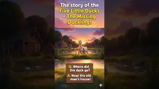 THE STORY OF THE FIVE LITTLE DUCKS episode 1 #youtubekids #familyfriendly #fairytale #bedtimestories