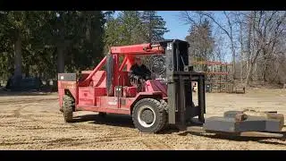 80,000 lbs Bristol Riggers Special Forklift Propane