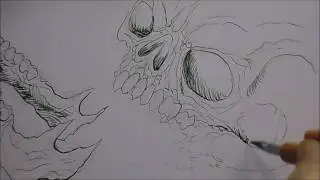 Tachikawa T-25 Ink Dip Pen - First Time Use Demo