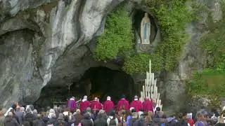 Messa dalla Grotta di Lourdes 05/04/2025