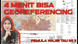 #SIBIMATUTORIAL -  4 MENIT BISA GEOREFERENCING PEMULA WAJIB TAU INI !!