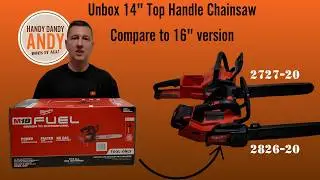 Бензопила Milwaukee M18 Fuel с верхней рукояткой, 14 дюймов, модель 2826-20