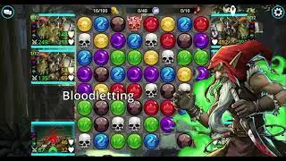 Gems of War - Wild Court Pure Faction Team Level 500 Complete
