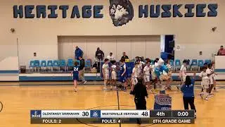 Olentangy Shanahan (30) vs. Westerville Heritage (48) - January 18, 2023 (8th Grade Game)