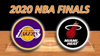 Lakers vs Heat: 2020 NBA Finals | Algodoo Marble Race