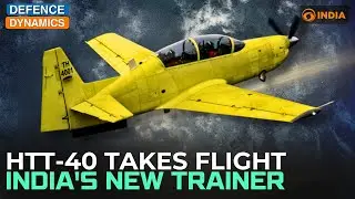 HTT-40 взлетает: новый индийский учебный самолёт | Defence Dynamics