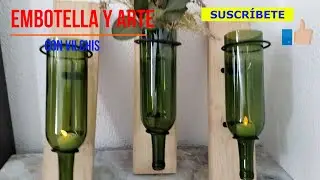 FLORERO O PORTA VELAS DE PARED