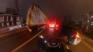 Daily Motorcycle Ride | City Traffic POV – Day 02 | Günlük Şehir İçi Motosiklet Sürüşü