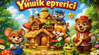 Үйшік ертегісі.🏠🐹🐸🐰🦊🐺🐻 Сказка Теремок.