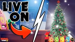BRAWL STARS🔴LIVE🔴MEGA ABERTURA DE PRESENTES DE NATAL DOS CLUBES #brawlstars#liveshorts#shorts