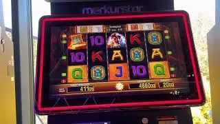 Doppelbuch Merkur Freispiele 20&euro; Einsatz Spielbank Hohensyburg Jackpot FREEGAMES CASINO