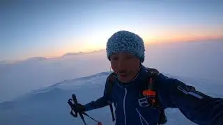 Z Kościeliska na Chudą Turnie - skiturowo