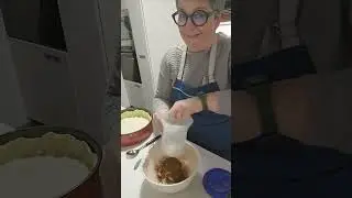 Torta/crostata pere ricotta nutella