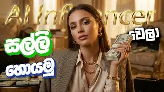AI Influencer වෙලා සල්ලි හොයමු! 💸Earn Money By Being an AI Influencer