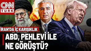 SICAK GELİŞME🚨ABD, Eski Şah Oğlu Pehlevi İle Gizlice Görüştü! İran'da Rejim Sallanıyor Mu?