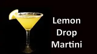 Best Lemon Drop Martini Cocktail Drink Recipe