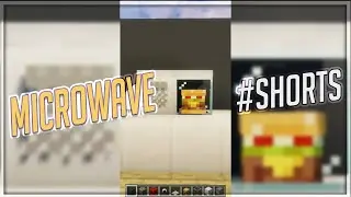 Minecraft Microwave Tutorial JAVA/BEDROCK #Shorts