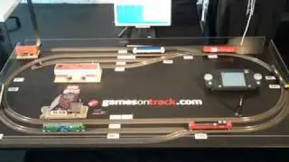 Voice Control, Parade, and Music with 6 Hobby Trade model trains using Gamesontrack