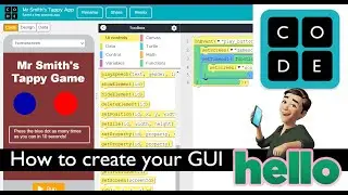 Code.org App Lab 1 - Creating a GUI