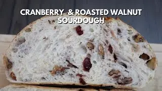 Cranberry Walnut Sourdough Bread Recipe 