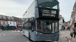 *First Round On X40*NK20 EKR Thames Travel 20Reg Wright StreetDeck Ultroliner