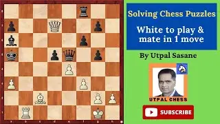 White to play & mate in 1 move for Beginners (Puzzle #259)