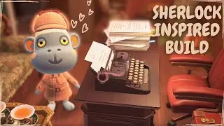 Monty's Detective Agency! | Sherlock Holmes Inspired Build | Animal Crossing Happy Home Paradise