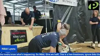Nikki Lyons Shearing Record 3rd Run