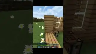 Building a house in Minecraft UHC kinda #minecraft #uhc #pvp