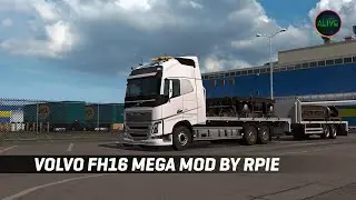 [ETS 2 1.39] ОБЗОР МОДА VOLVO FH16 MEGA MOD