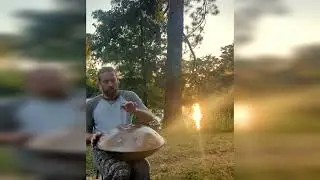Singing Steel Handpan in Audubon Park: Relax, Study, Meditate
