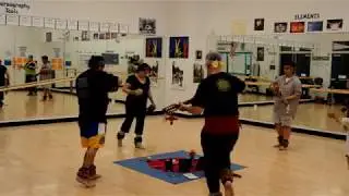 Danza: Borracho. Danza de Concheros.