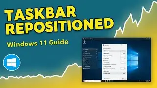 How to move the taskbar to Top Left right in Windows 11 2025