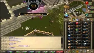 Runescape N ightmare's first 99 Woodcutting
