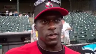All Star Game Interview   Jared Mitchell Birmingham Barons