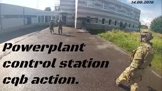 CQB in an Abandoned Powerplant Control Station | Airsoft Suomi Gameplay