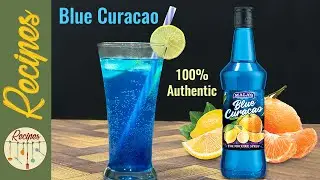 Blue Lagoon Mocktail | Blue Curacao | Mocktail Drinks Recipe By RECIPES