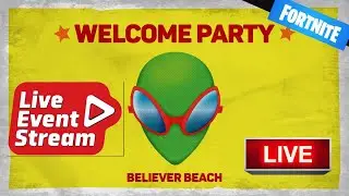 Alien Welcome Party - Believer Beach - Coral castle