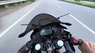Close call 😰😱 next level ride 