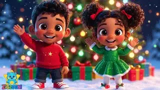 We Wish You a Merry Christmas &ndash; Cute Kids Christmas Song | Zigzooni