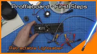 Proffieboard first Steps - Twitch Stream 📺 #starwars #lightsaber #retractablelightsaber #diy