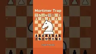 Mortimer Trap #chesstraining #chesstraps #chessopeningtraps