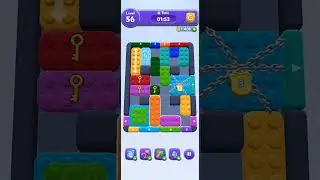 Color Block Jam level 55, 56 Solution Walkthrough 